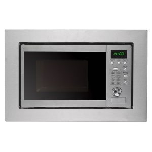 integrated microwave and grill