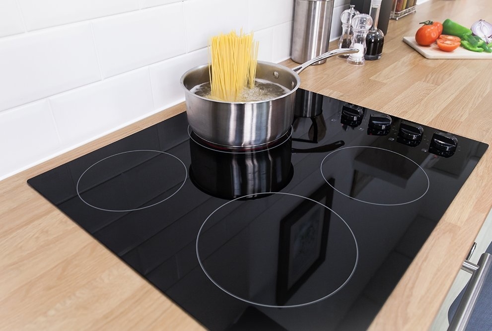 Cookology 60cm Knob Control Ceramic Hob - Black | Cookology