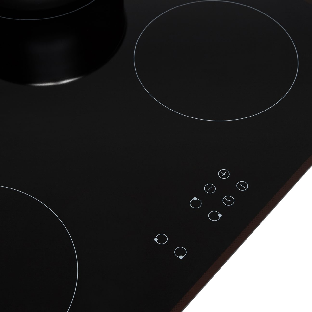 Cookology 60cm 4 Zone Builtin Touch Control Induction Hob Black