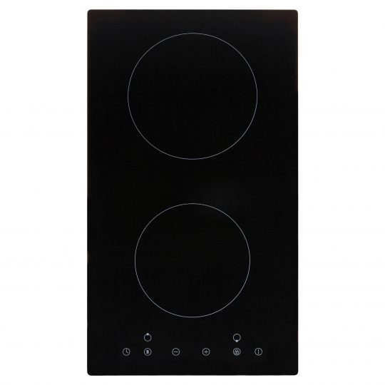 30cm Domino Induction Hob Black Cookology 2705