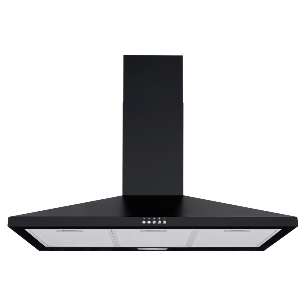 Cookology 90cm Downdraft Cooker Hood - Black | Cookology