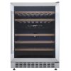 Dual zone wine cooler