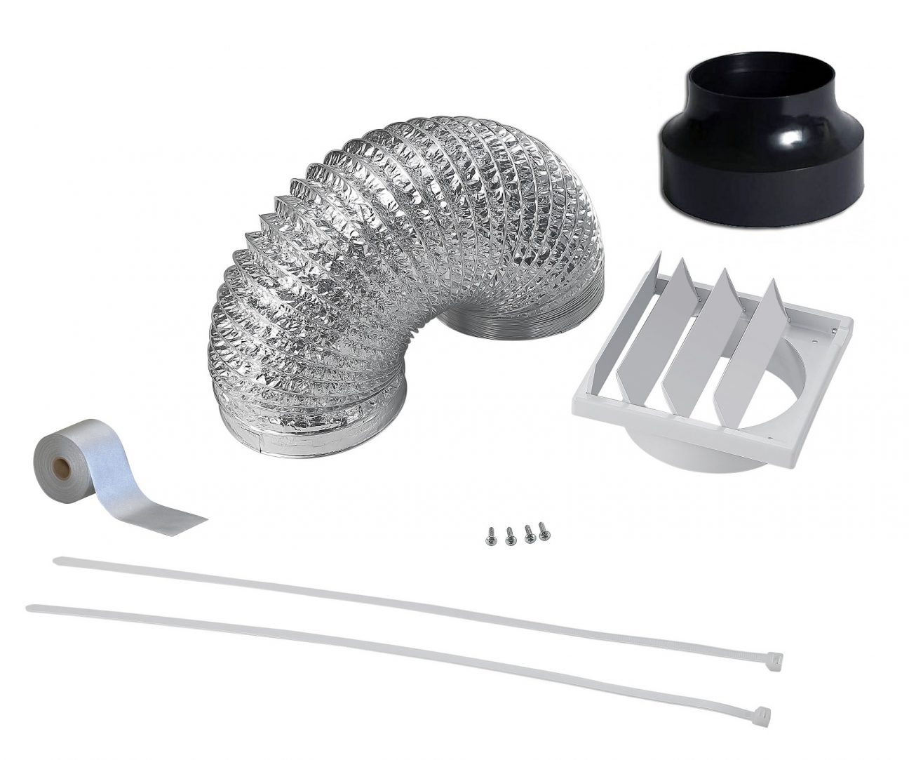 DK1M120 Ducting Kit For Externally Vented Cooker Hoods Cookology