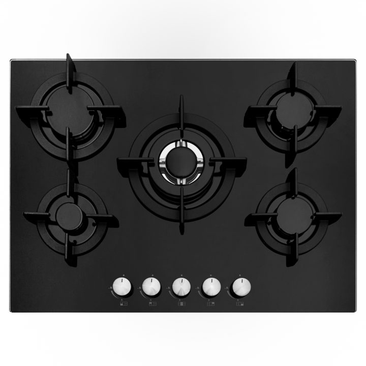 Gas on Glass Hob