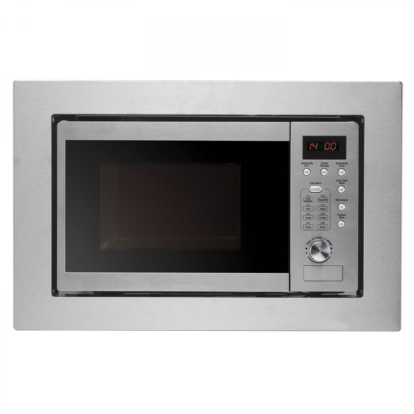 20L Integrated Built-In Microwave | Stainless Steel | Cookology