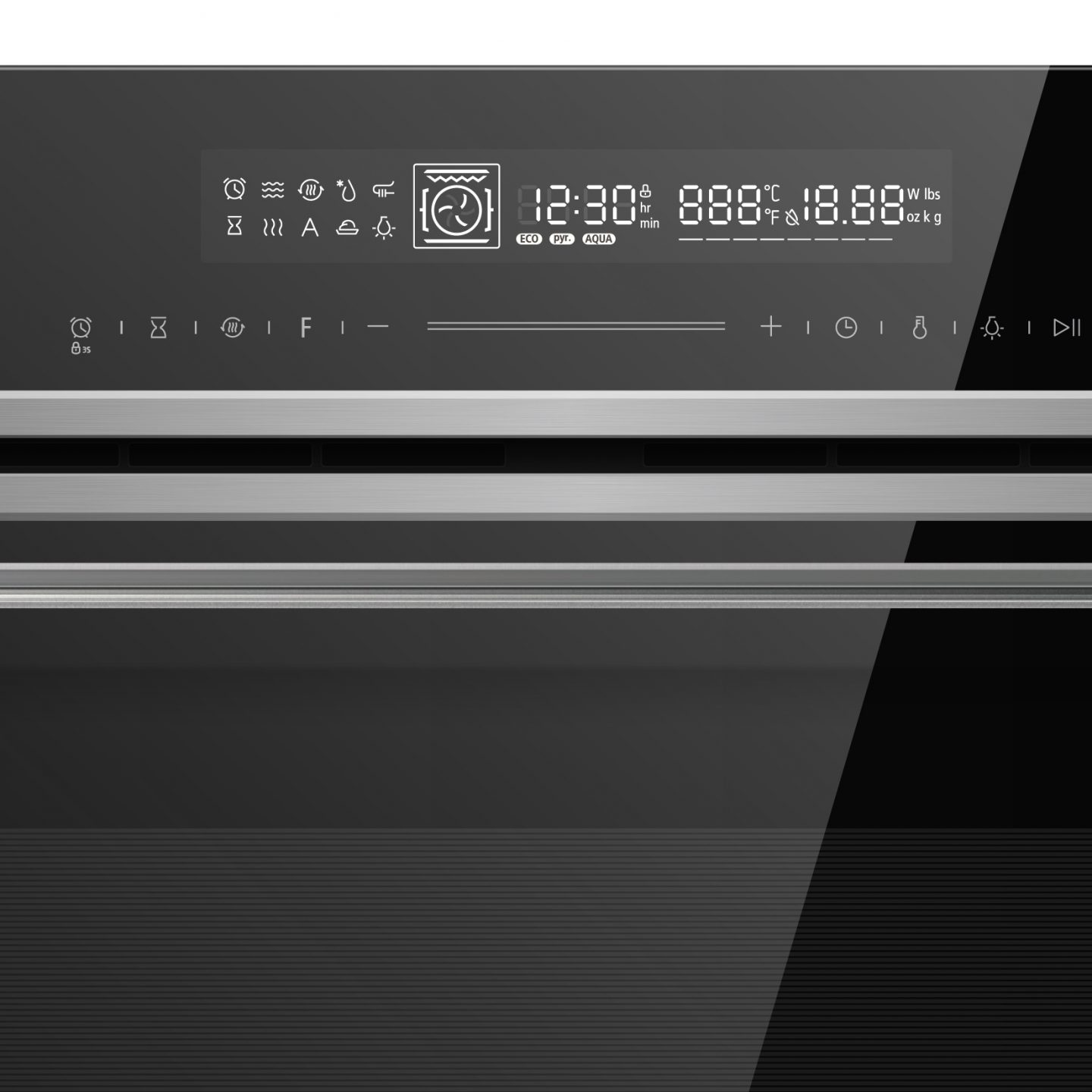 73L A+ Multifunction Oven | Stainless Steel | Cookology