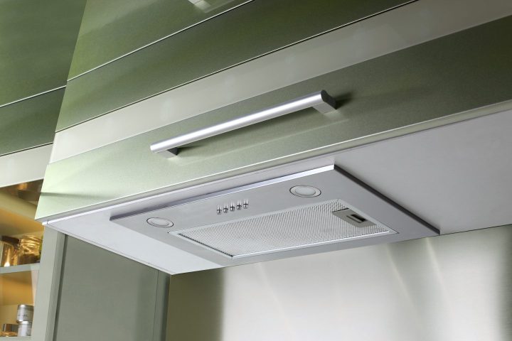BUCH520SS/A+ extractor fan main installed view