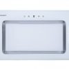 Cookology A+ Energy Rated - 52cm Built Under Canopy Cooker Hood - White Glass