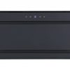 Cookology A+ Energy Rated - 90cm Built Under Canopy Cooker Hood - Black Glass