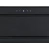 Cookology A+ Energy Rated - 90cm Built Under Canopy Cooker Hood - Black Glass