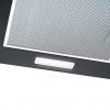 Cookology A Energy Rated - 60cm Curved Cooker Hood - Smoked Black Glass