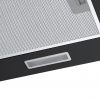 Cookology A Energy Rated - 90cm Curved Glass Chimney Cooker Hood - Black