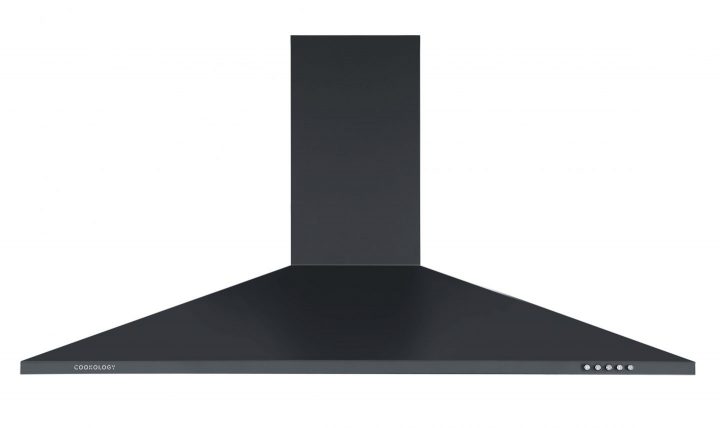 Cookology A Energy Rated - 100cm Chimney Cooker Hood - Black