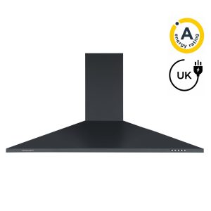 100cm Chimney Cooker Hood A Energy Rated - Black