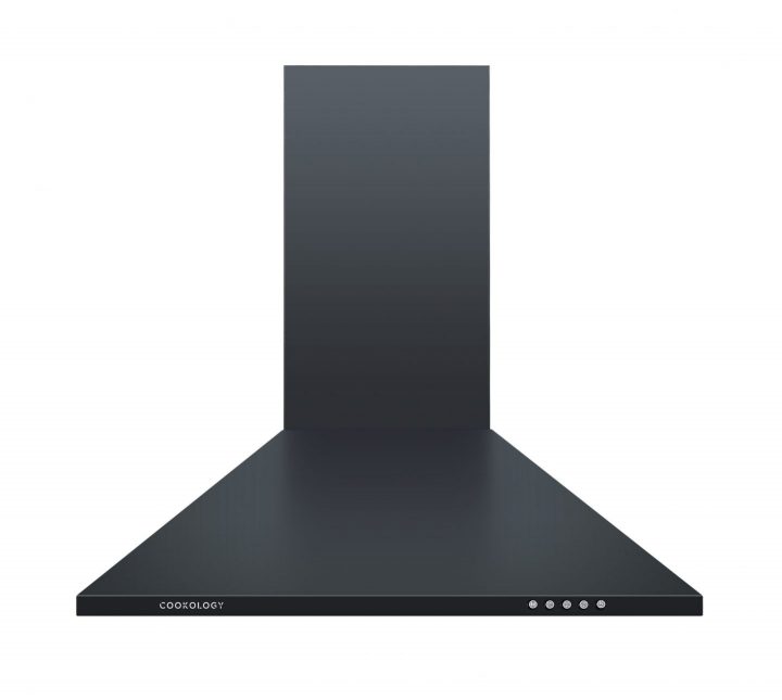 Cookology A Energy Rated - 60cm Chimney Cooker Hood - Black