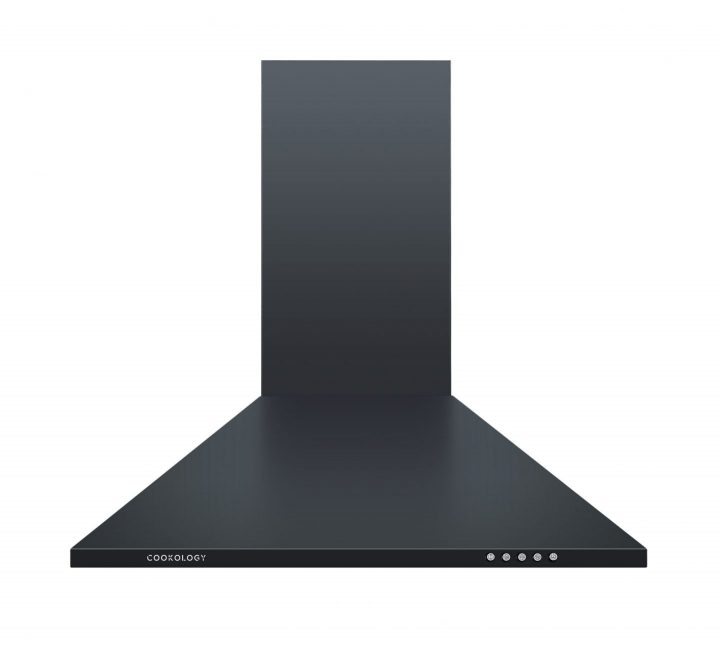 Cookology A Energy Rated - 60cm Angled Kitchen Cooker Hood - Black ...