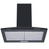 Cookology A Energy Rated - 60cm Chimney Cooker Hood - Black