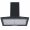 Cookology A Energy Rated - 60cm Chimney Cooker Hood - Black