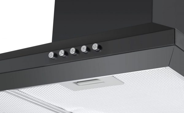 Cookology A Energy Rated - 60cm Angled Kitchen Cooker Hood - Black ...