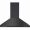 Cookology A Energy Rated - 70cm Chimney Cooker Hood - Black