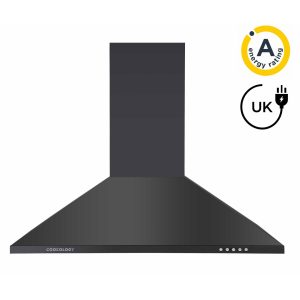 70cm Chimney Cooker Hood A Energy Rated - Black