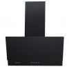 Cookology CHA600BK/A A Energy Rated - 60cm Angled Kitchen Cooker Hood - Black