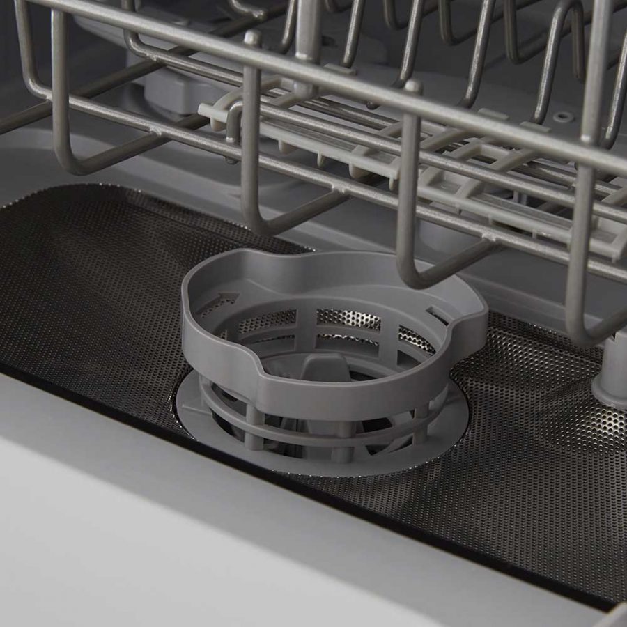 3 Place Setting White Mini Table Top Dishwasher Cookology