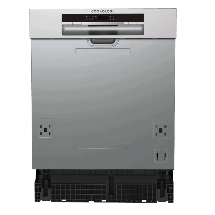 Cookology 60cm Semi Integrated Dishwasher - Stainless Steel