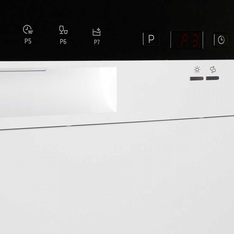 6 Place Table Top Dishwasher White Cookology