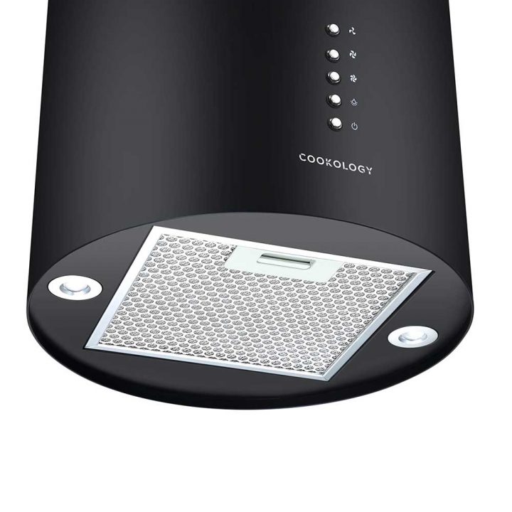 Cylinder Island Cooker Hood
