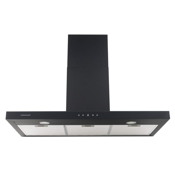 Cookology A++ Energy Saving 100cm Linear Kitchen Hood Extractor - Black