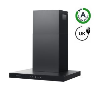 60cm Chimney Cooker Hood A++ Energy Rated - Black