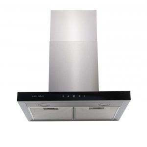 Cookology A++ Energy Efficient 60cm Linear Chimney Cooker Hood - Stainless Steel