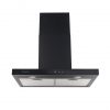 Cookology LINT701BK/A++ Energy Saving 70cm Linear Chimney Cooker Hood - Black
