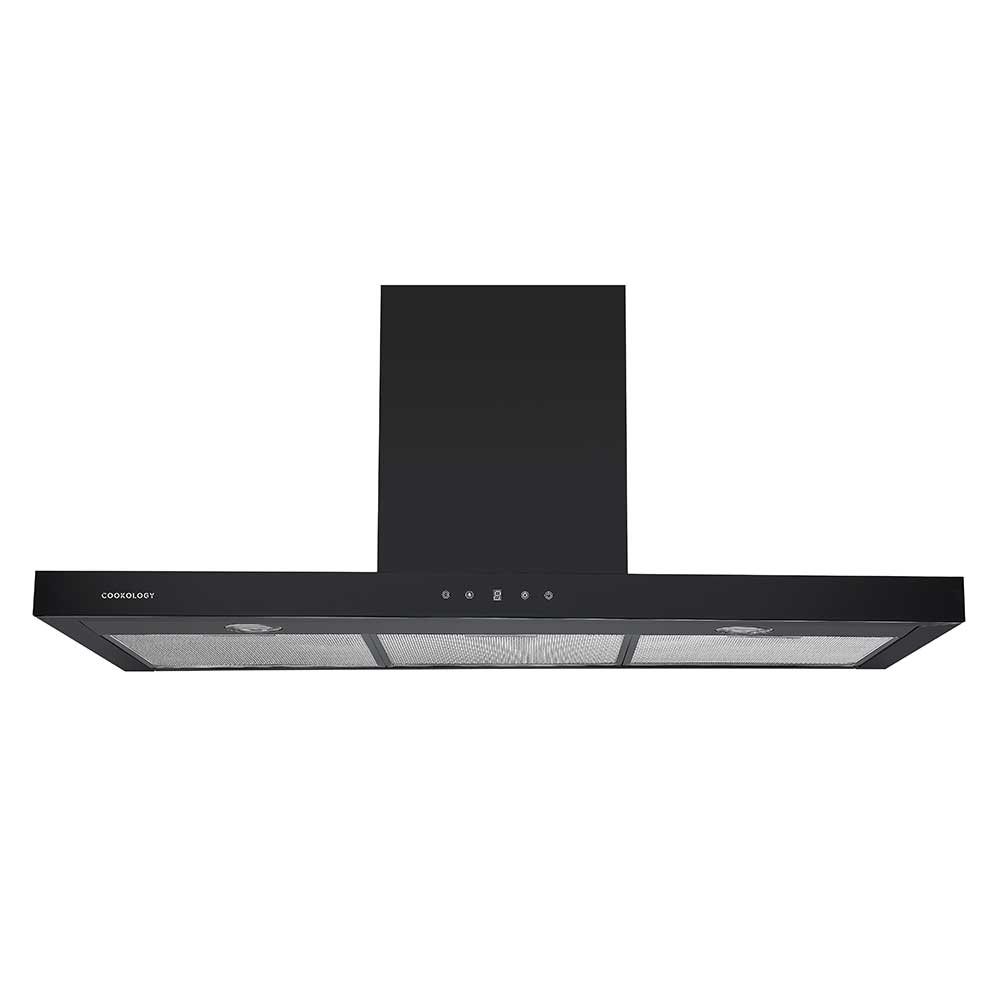 Cookology A++ Energy Saving 90cm Linear Chimney Extractor Cooker Hood ...