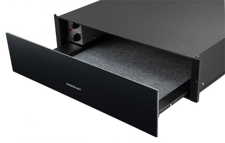 Cookology 25L Built In Warming Drawer - Black