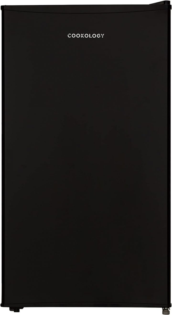 UCFR88BK Black Freestanding Undercounter Fridge