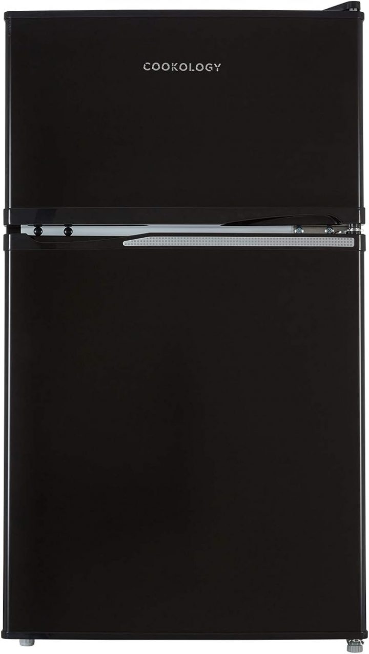 Cookology UCFF87BK Undercounter Fridge Freezer in Black