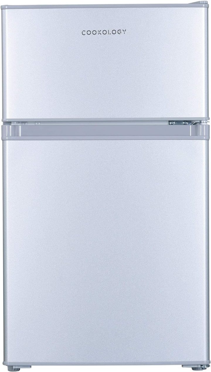 UCFF87SL Undercounter Fridge Freezer in Silver