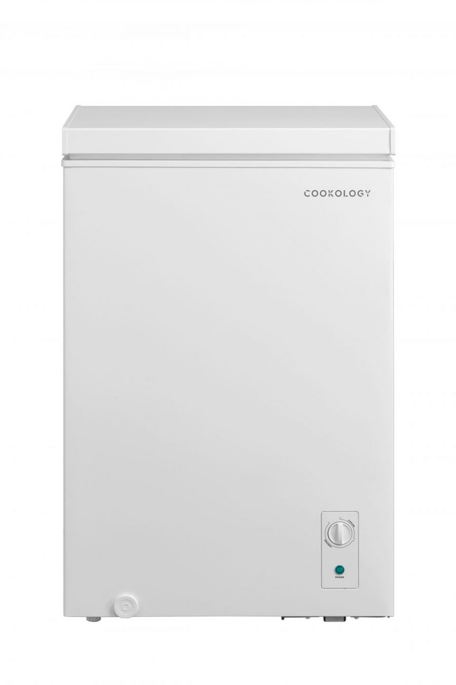 99L White Chest Freezer With Chill Function | Cookology