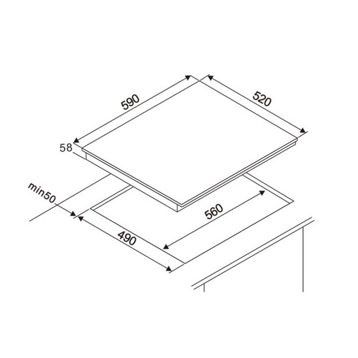 Electric Hob - CIB606 (9)