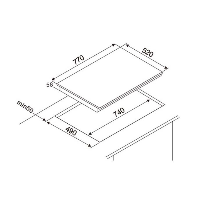 Electric Hob - CIF770 (8)