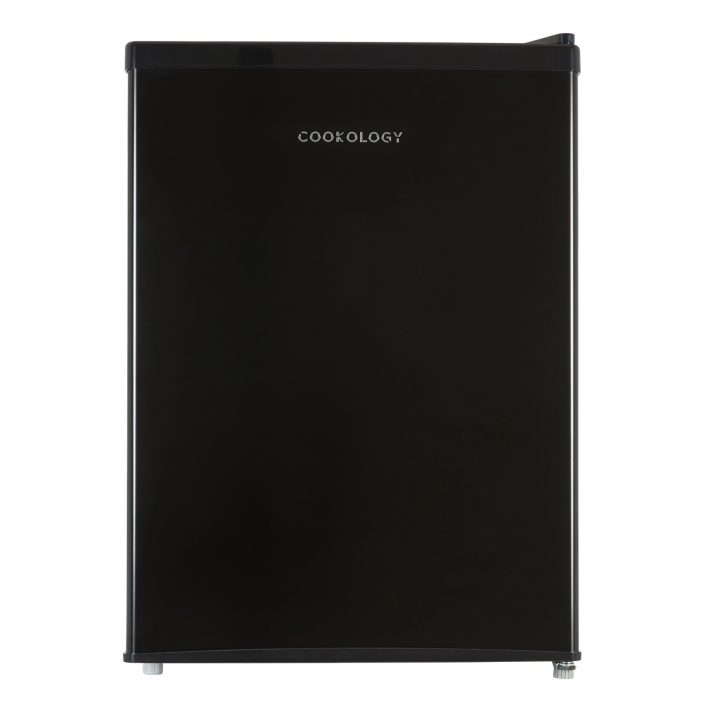 Table top mini fridge in black