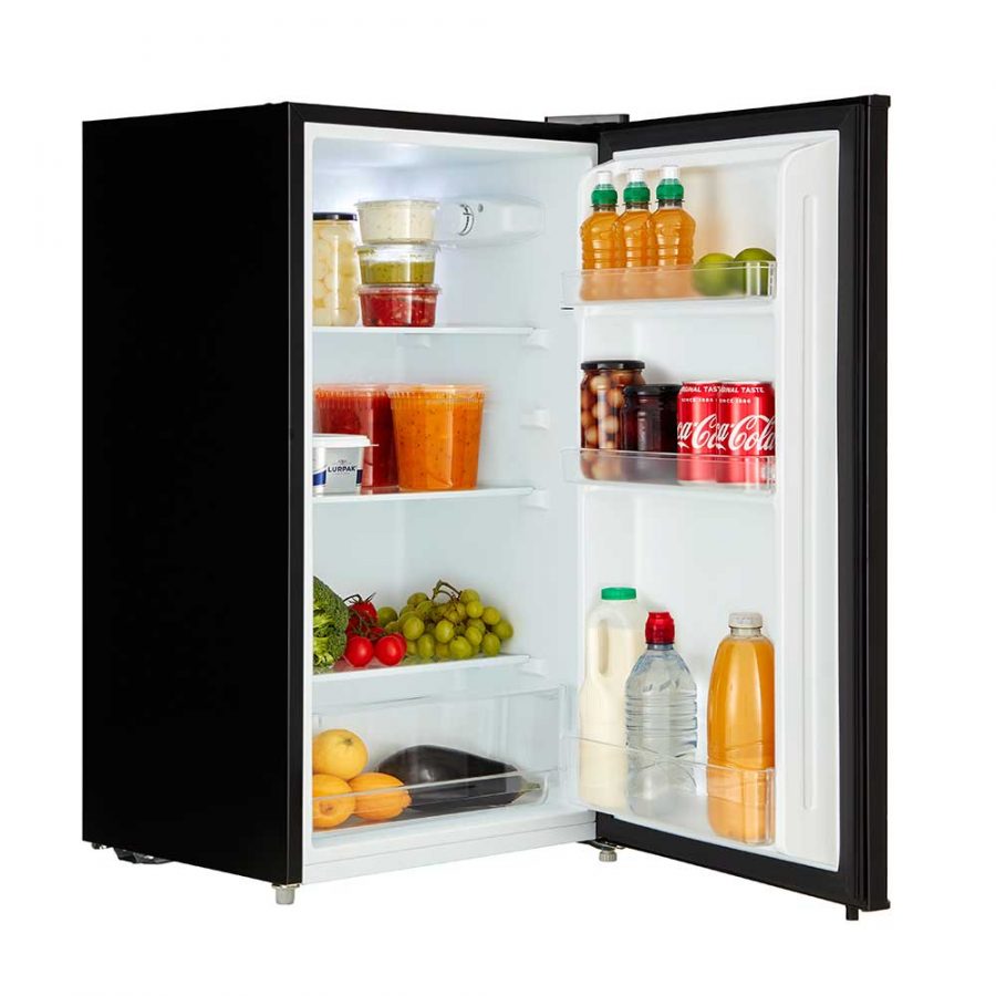 Cookology 88L Freestanding Undercounter Fridge Black Cookology