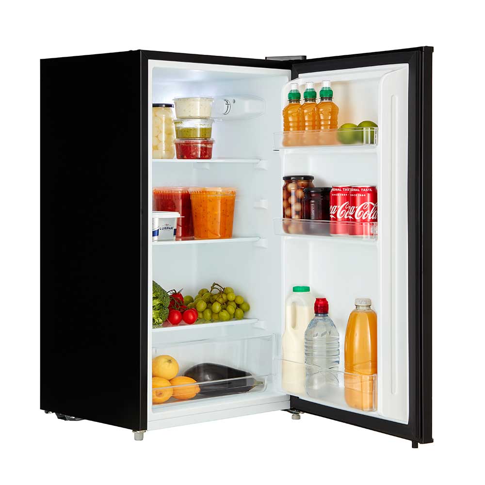 Off to Uni Cookology Table Top Mini Fridge & Freezer Pack in Black A Rated 
