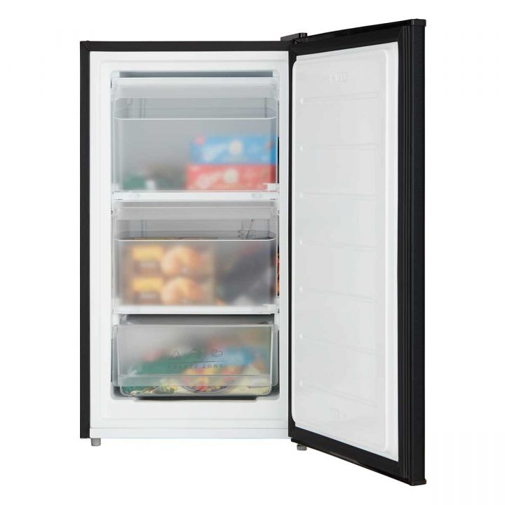 Cookology 60L Freestanding Undercounter Freezer - Black