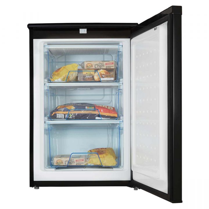 Cookology 86L Undercounter Freezer - Black