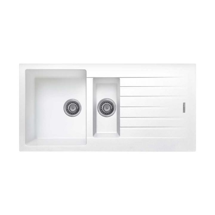 AREZZOWH - Double Bowl Granite Sink (1)