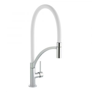 Pull Out Tap - GIGLIO WHIRE CHROME