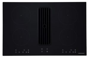 Cookology A+ Energy Rated - 80cm Induction Downdraft Cooktop – Black